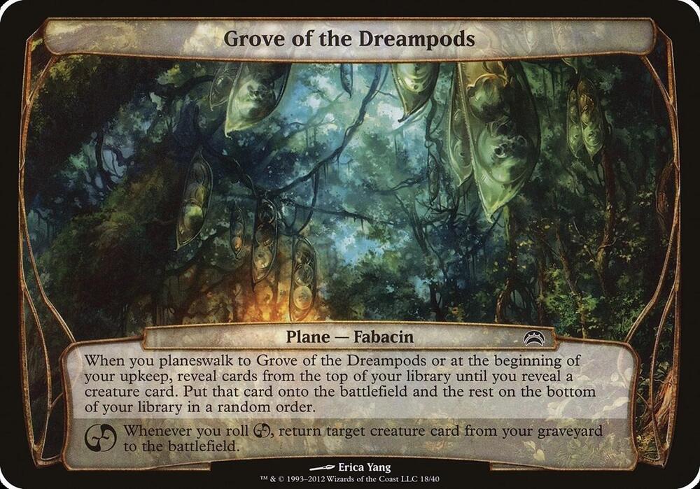 Grove of the Dreampods (Planes) [Planechase 2012 Planes]