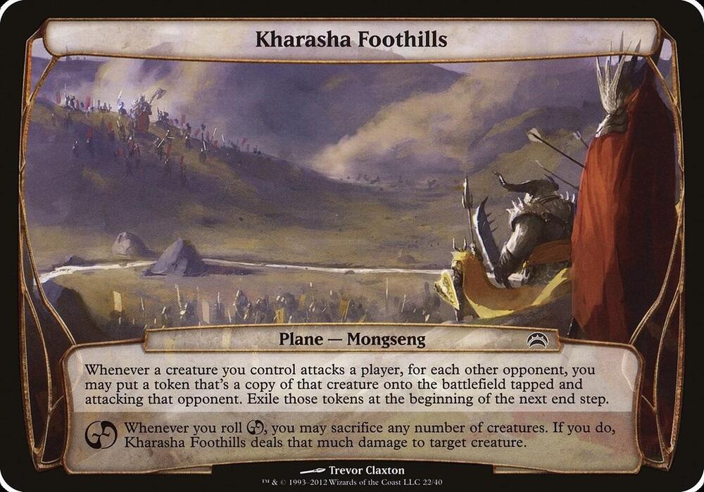 Kharasha Foothills (Planes) [Planechase 2012 Planes]