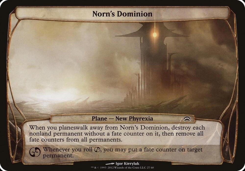 Norn's Dominion (Planes) [Planechase 2012 Planes]