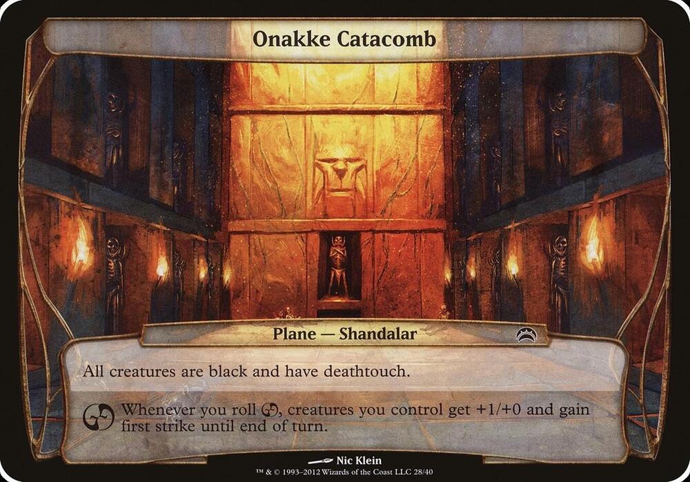 Onakke Catacomb (Planes) [Planechase 2012 Planes]