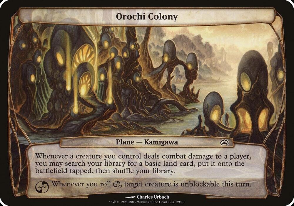 Orochi Colony (Planes) [Planechase 2012 Planes]