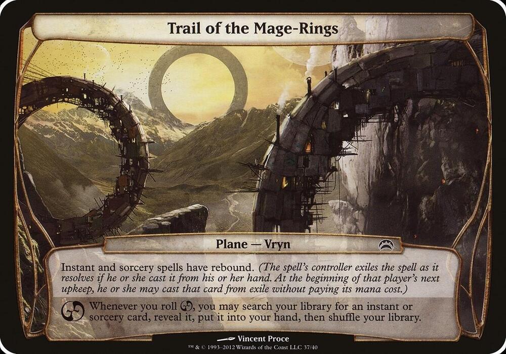 Trail of the Mage-Rings (Planes) [Planechase 2012 Planes]