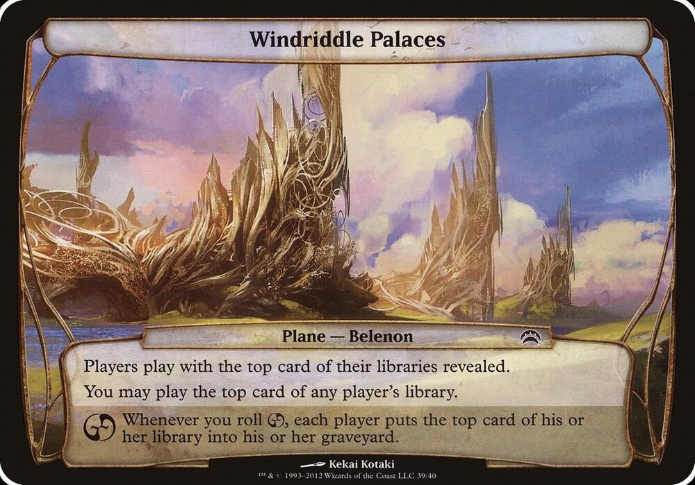 Windriddle Palaces (Planes) [Planechase 2012 Planes]