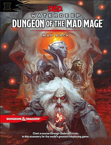 Dungeons And Dragons 5E: Waterdeep: Dungeon Of The Mad Mage Map Pack