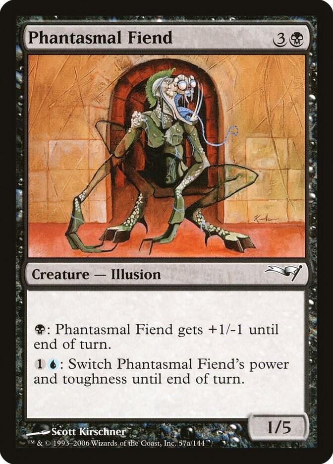 Phantasmal Fiend [Coldsnap Theme Decks]