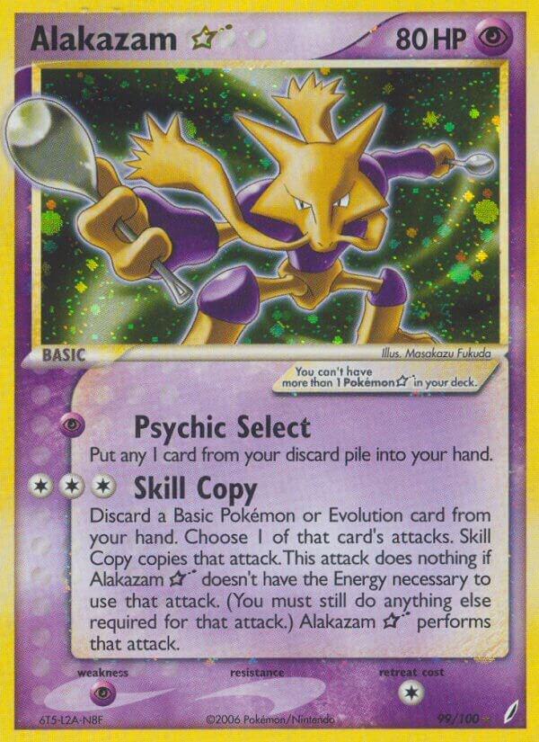 Alakazam Star (99/100) [EX: Crystal Guardians]