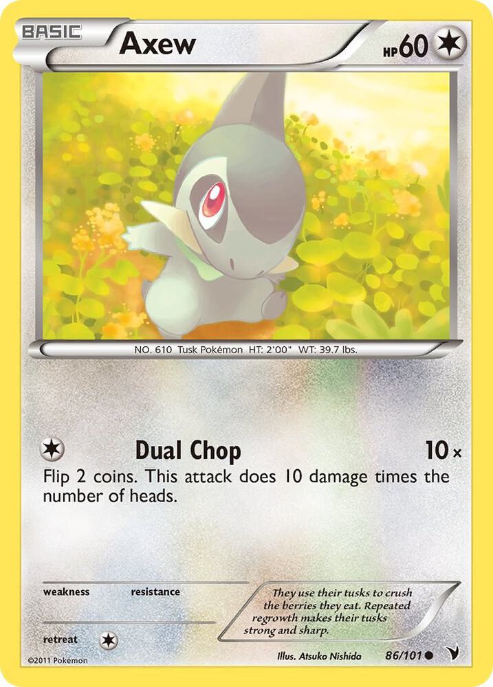 Axew (86/101) [Black & White: Noble Victories]