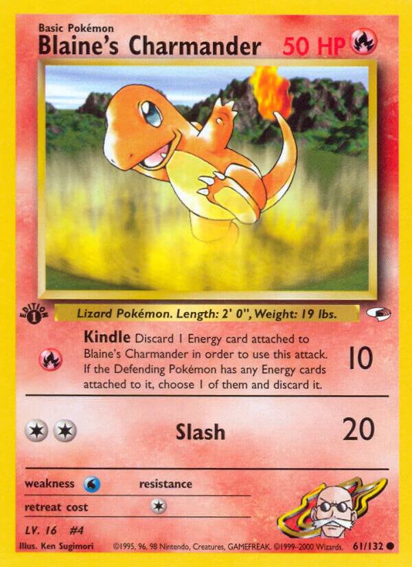 Blaine's Charmander (61/132) [Gym Heroes Unlimited]
