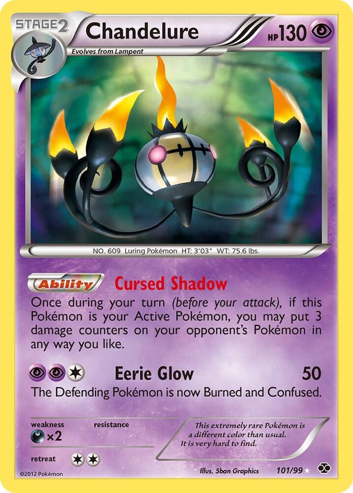 Chandelure (101/99) [Black & White: Next Destinies]