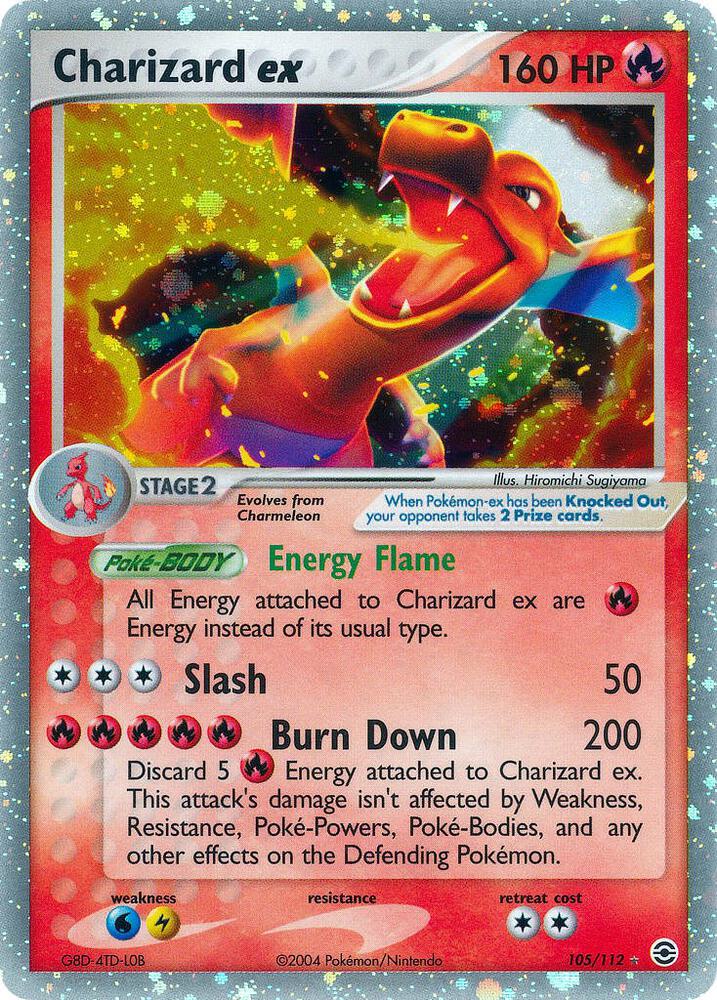 Charizard ex (105/112) [EX: FireRed & LeafGreen]