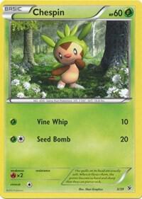 Chespin (3/39) [XY: Kalos Starter Set]