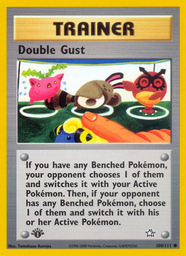 Double Gust (100/111) [Neo Genesis 1st Edition]