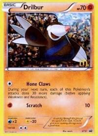 Drilbur (8/12) [McDonald's Promos: 2012 Collection]