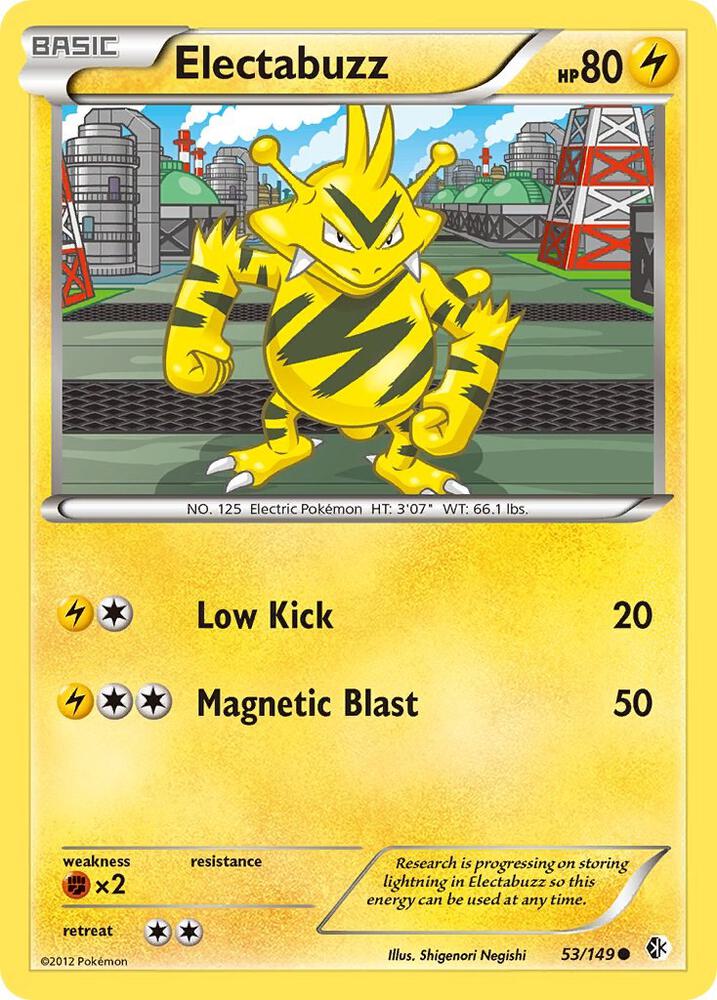Electabuzz (53/149) [Black & White: Boundaries Crossed]