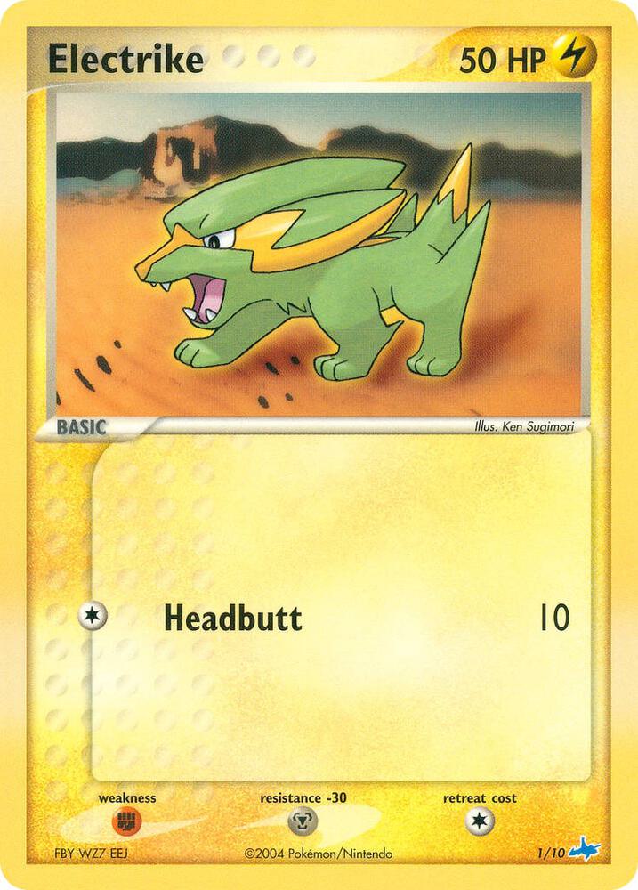 Electrike (1/10) [EX: Trainer Kit - Latios]