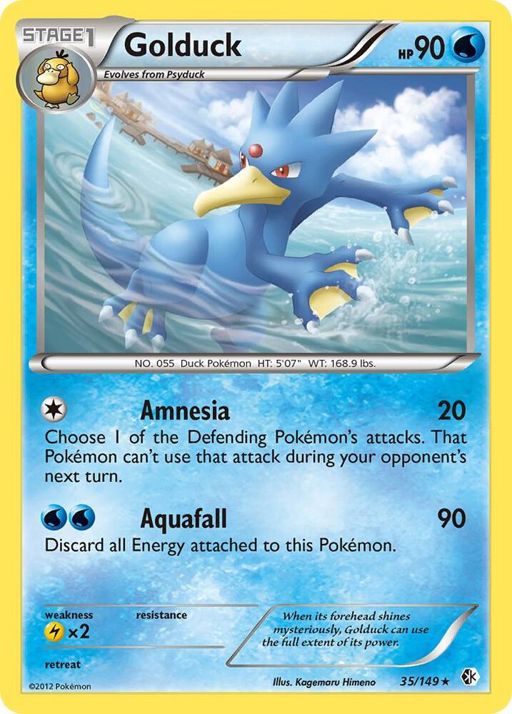 Golduck (35/149) [Black & White: Boundaries Crossed]