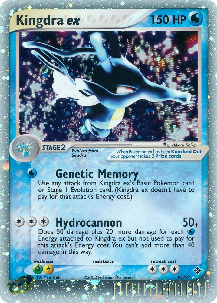 Kingdra ex (92/97) [EX: Dragon]