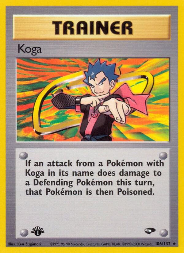 Koga (106/132) [Gym Challenge Unlimited]