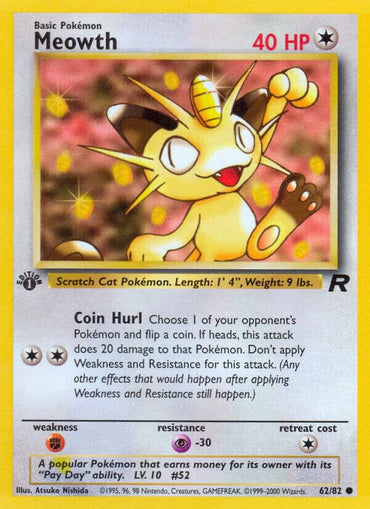 Meowth (62/82) [Team Rocket Unlimited]