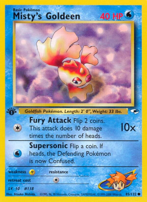 Misty's Goldeen (85/132) [Gym Heroes Unlimited]