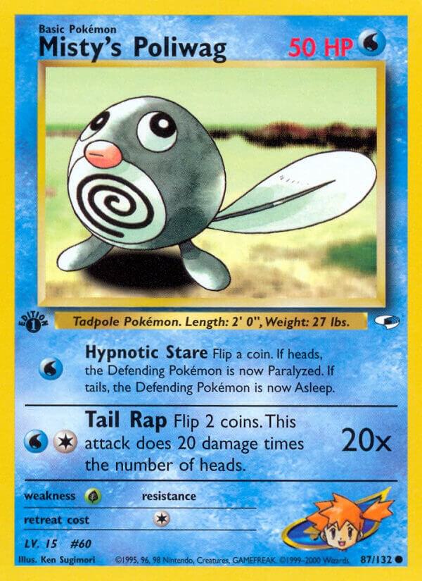 Misty's Poliwag (87/132) [Gym Heroes Unlimited]