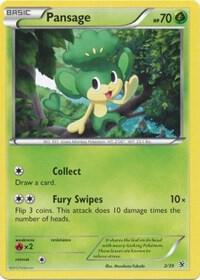 Pansage (2/39) [XY: Kalos Starter Set]