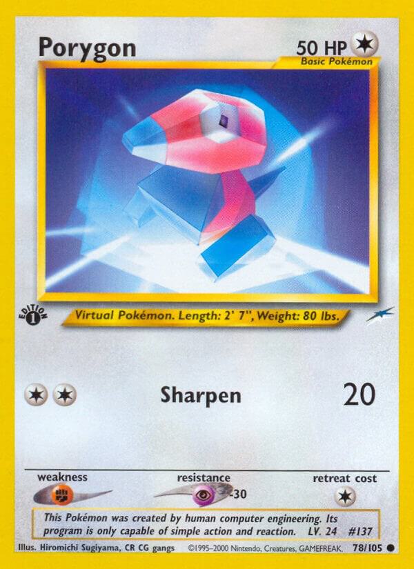 Porygon (78/105) [Neo Destiny Unlimited]