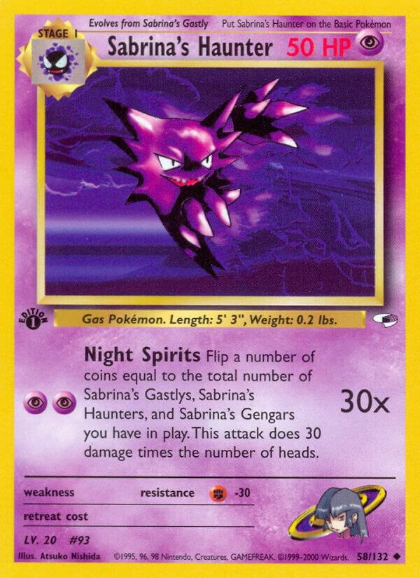 Sabrina's Haunter (58/132) [Gym Heroes Unlimited]