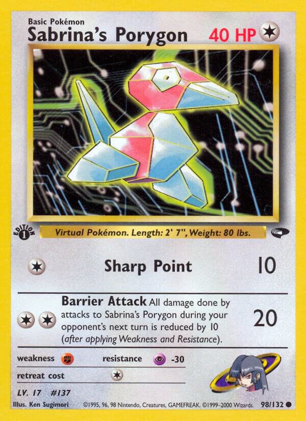 Sabrina's Porygon (98/132) [Gym Challenge Unlimited]