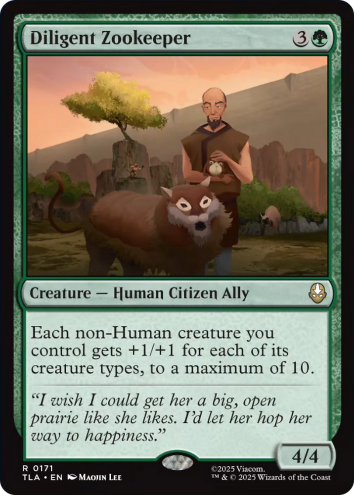Diligent Zookeeper [Avatar: The Last Airbender]