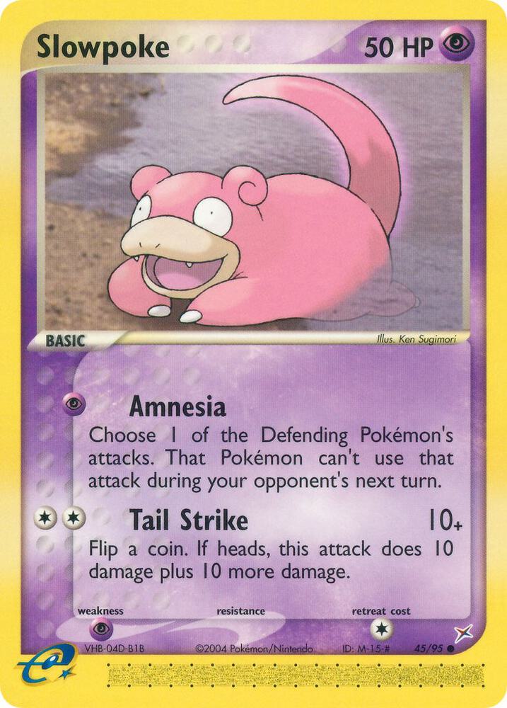 Slowpoke (45/95) [EX: Team Magma vs Team Aqua]