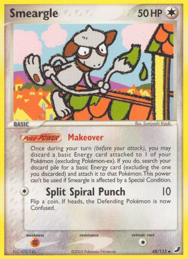 Smeargle (48/115) (Stamped) [EX: Unseen Forces]