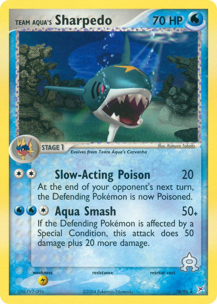 Team Aqua's Sharpedo (18/95) [EX: Team Magma vs Team Aqua]