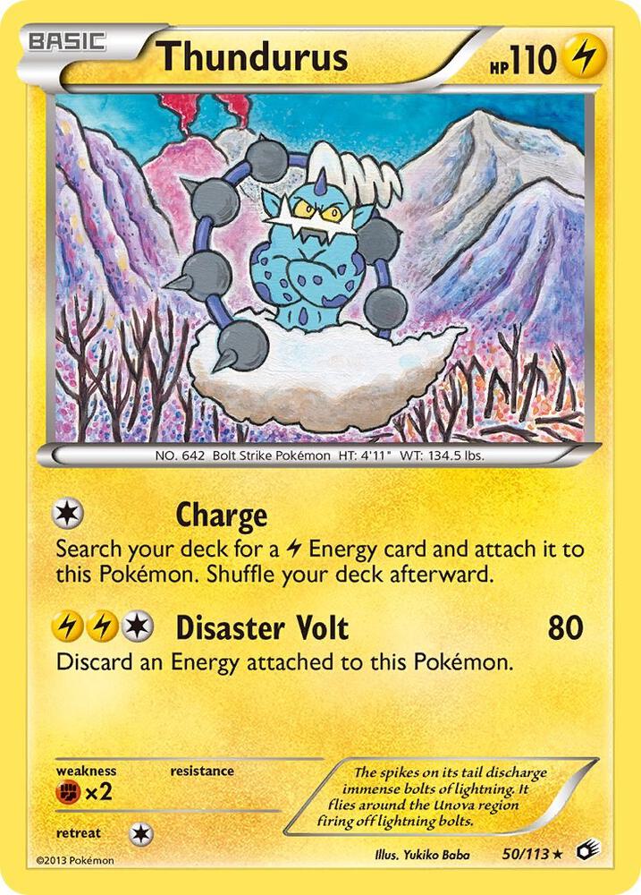 Thundurus (50/113) [Black & White: Legendary Treasures]