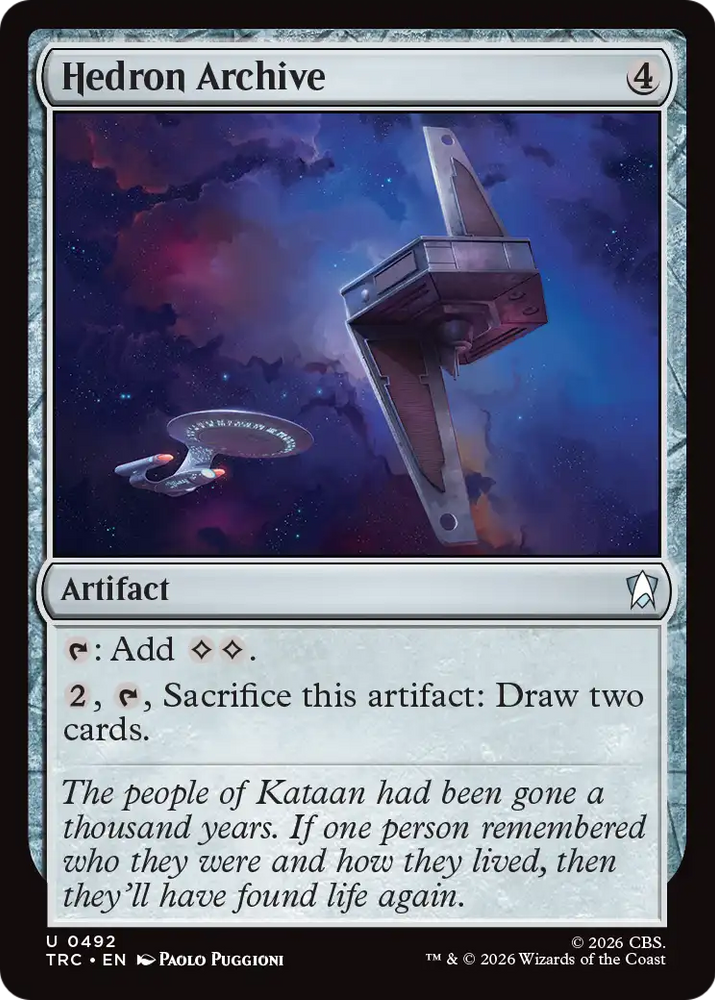 Hedron Archive (Surge Foil) [Star Trek Commander]