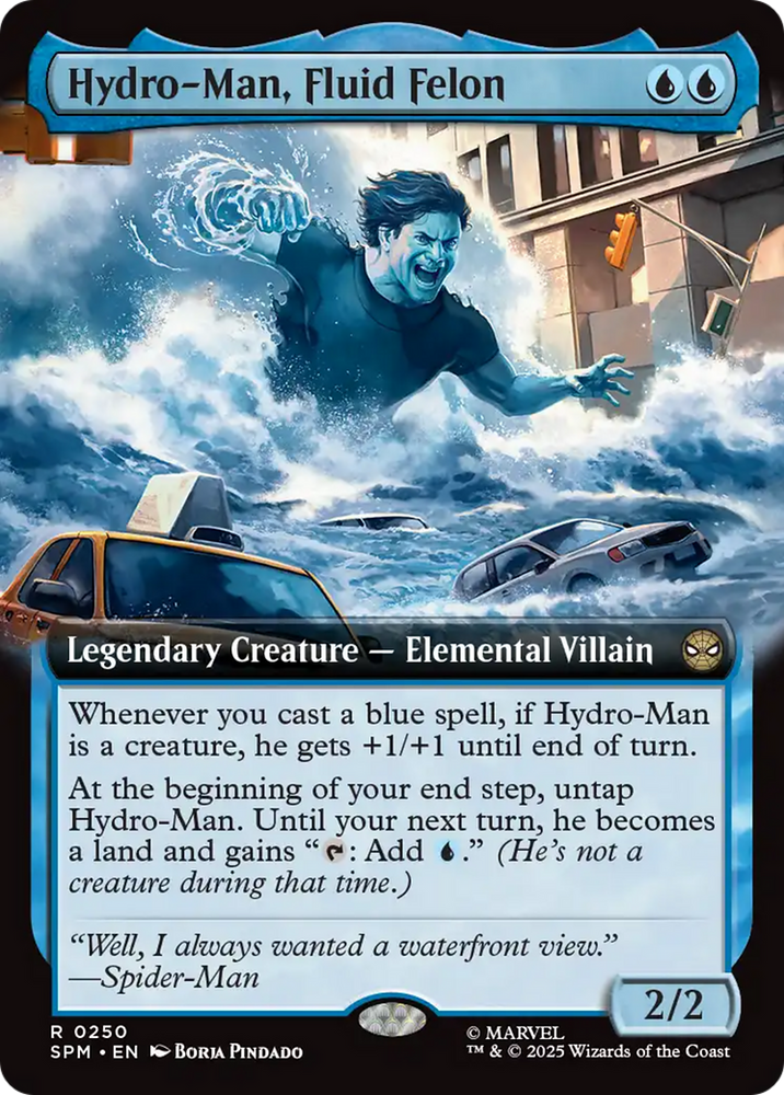 Hydro-Man, Fluid Felon (Extended Art) [Marvel's Spider-Man]