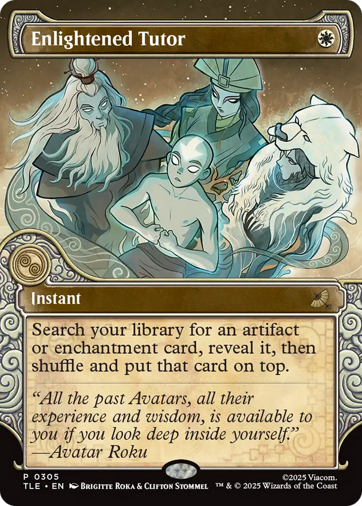 Enlightened Tutor (Showcase) [Avatar: The Last Airbender: Eternal-Legal]