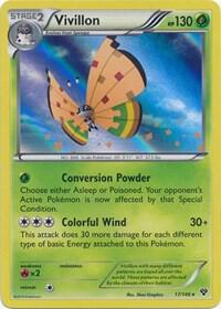 Vivillon (17/146) (High Plains Form/Orange Wings) [XY: Base Set]