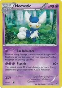 Meowstic (43/106) (Theme Deck Exclusive) [XY: Flashfire]