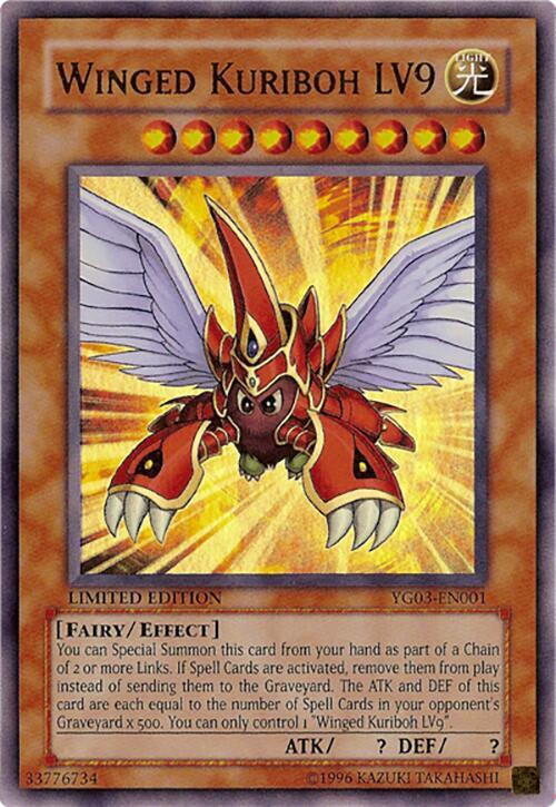 Winged Kuriboh LV9 [YG03-EN001] Ultra Rare