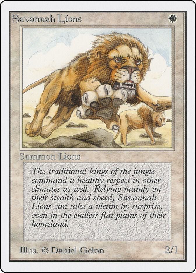 Savannah Lions [Unlimited Edition]