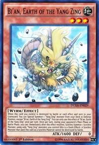 Bi'an, Earth of the Yang Zing [DUEA-EN029] Super Rare
