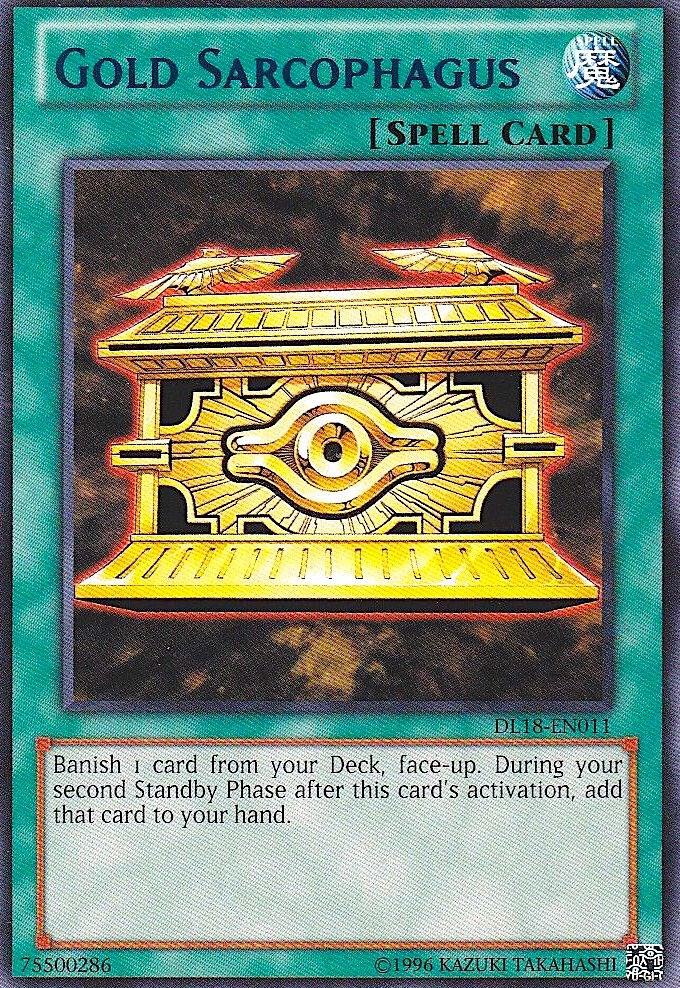 Gold Sarcophagus (Purple) [DL18-EN011] Rare