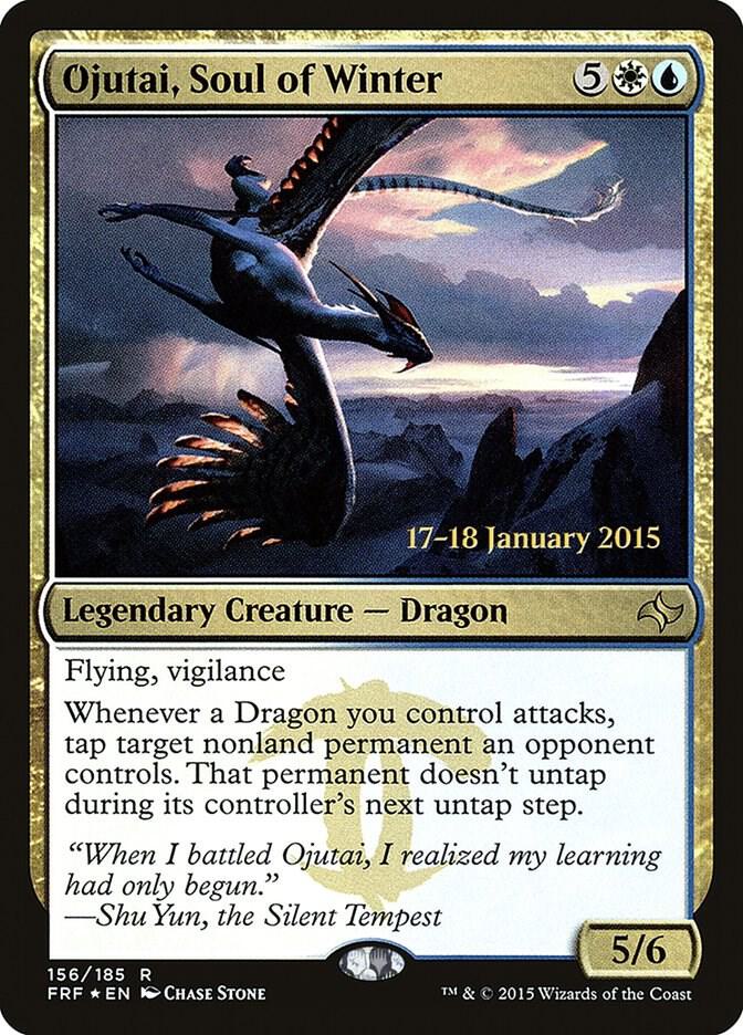 Ojutai, Soul of Winter [Fate Reforged Prerelease Promos]