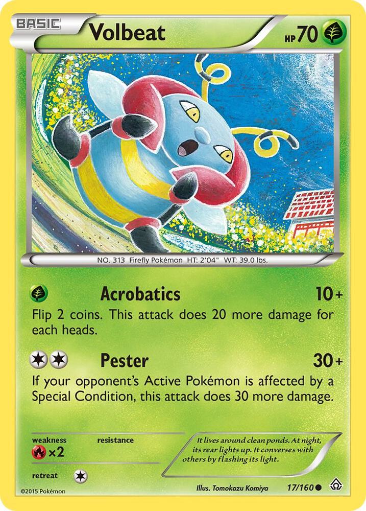 Volbeat (17/160) [XY: Primal Clash]