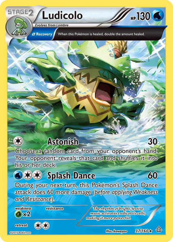 Ludicolo (37/160) [XY: Primal Clash]