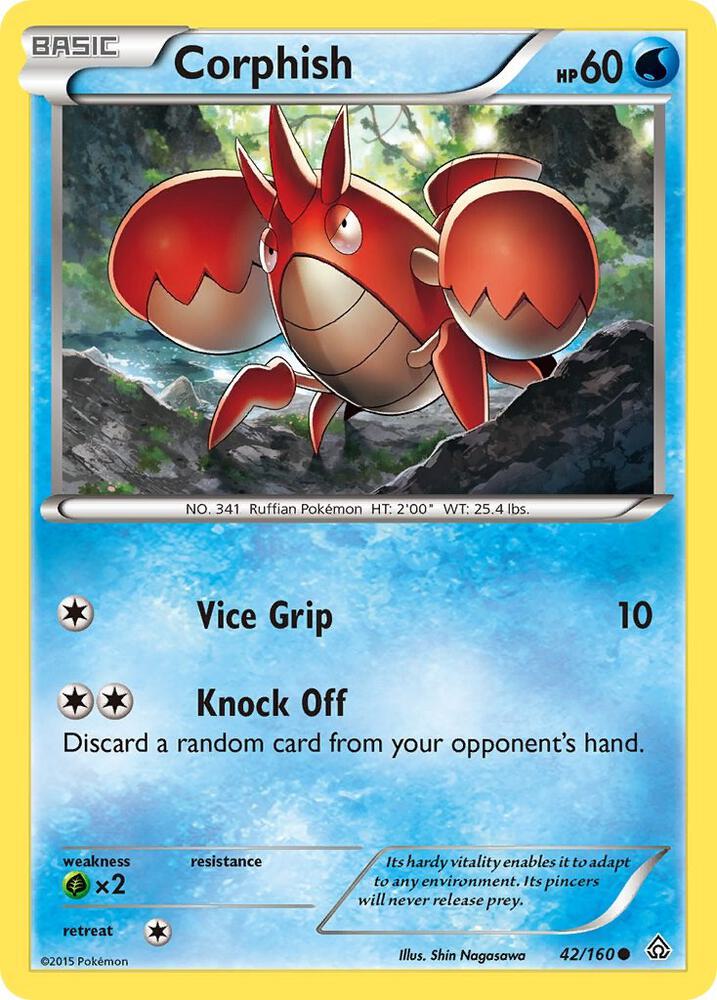 Corphish (42/160) [XY: Primal Clash]
