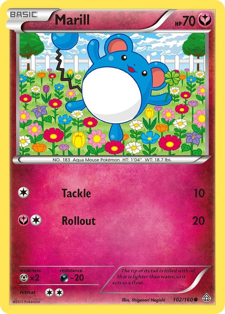 Marill (102/160) [XY: Primal Clash]