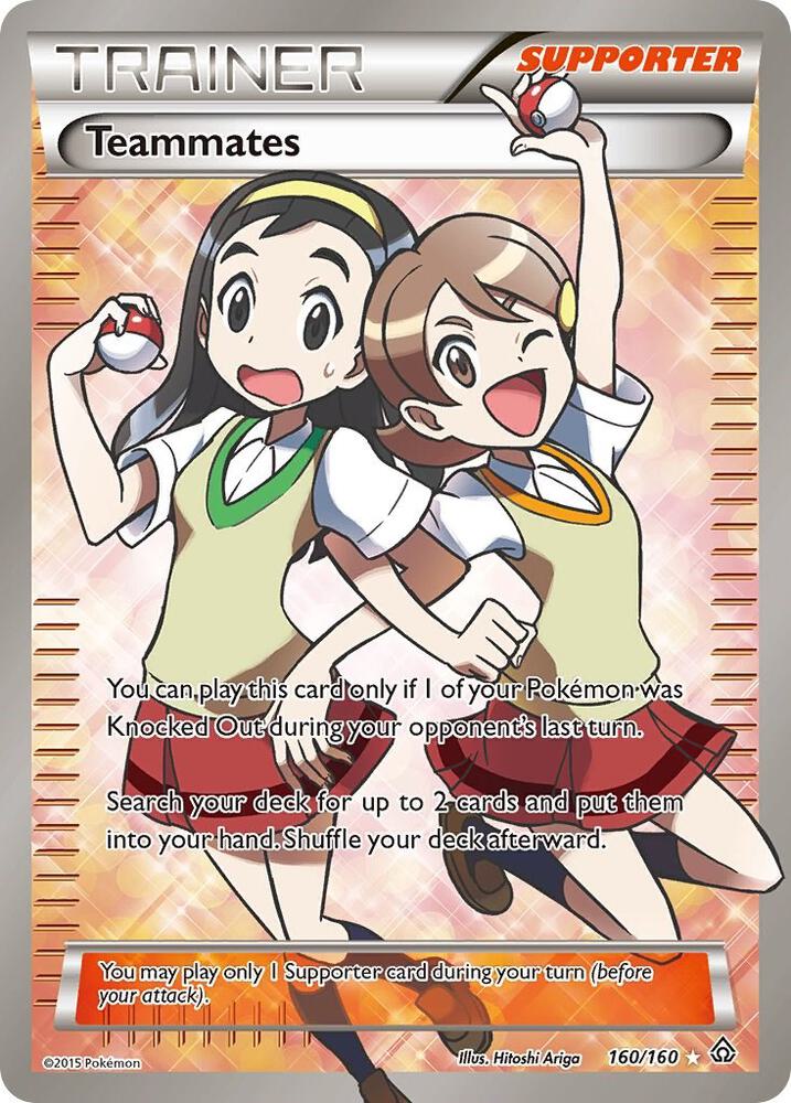 Teammates (160/160) [XY: Primal Clash]