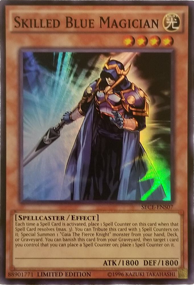 Skilled Blue Magician [SECE-ENS07] Super Rare